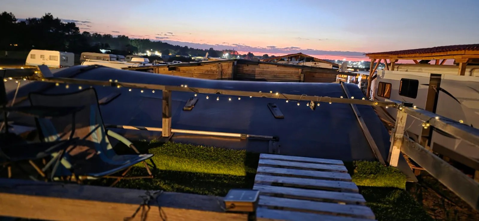 Вечерна тераса на Beach View