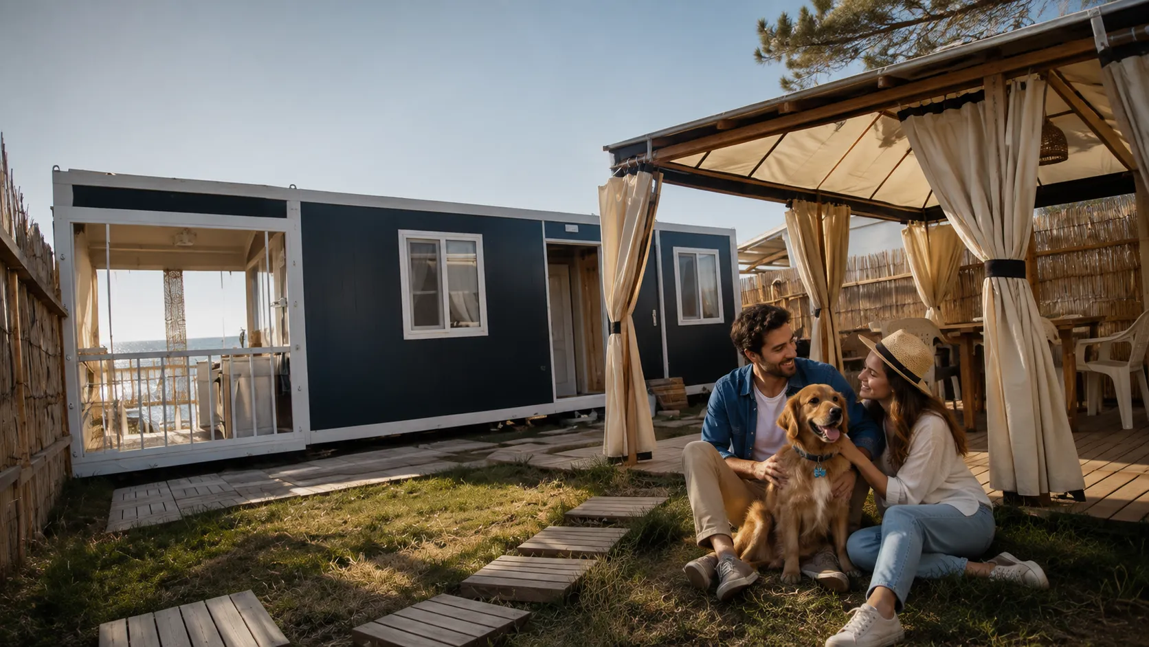 Pet Friendly двор и морска почивка в Summertime